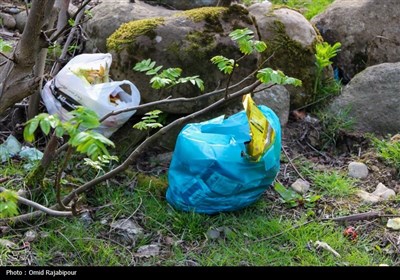 زباله یادگاری گردشگران به روستاهای گیلان