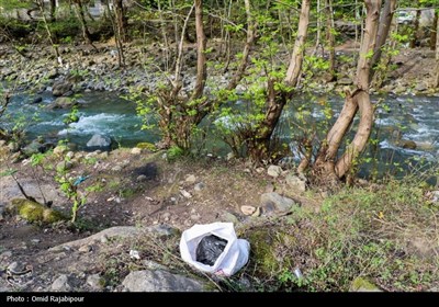 زباله یادگاری گردشگران به روستاهای گیلان