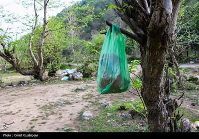 زباله یادگاری گردشگران به روستاهای گیلان