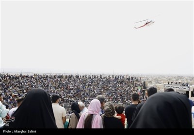 مسابقات کشتی با چوخه گود زینل خان اسفراین