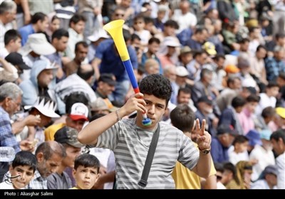 مسابقات کشتی با چوخه گود زینل خان اسفراین