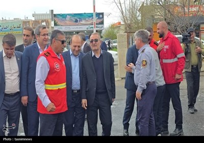 بازدید استاندار از پروژه‌ها