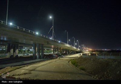 بازدید شبانه از پروژه های شهرداری شیراز
