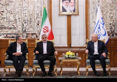 دیدار نوروزی جمعی از مسئولان نظام با رئیس مجلس شورای اسلامی