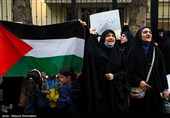 تجمع اعتراضی به حمایت مجارستان از جنایات رژیم صهیونیستی
