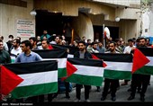 تجمع اعتراضی به حمایت مجارستان از جنایات رژیم صهیونیستی