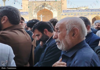 مرد انقلاب و محراب شهرری در حرم عبدالعظیم (ع) آرام گرفت