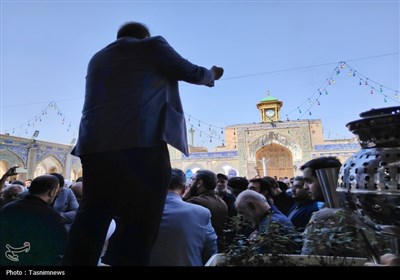 مرد انقلاب و محراب شهرری در حرم عبدالعظیم (ع) آرام گرفت