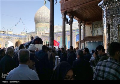 مرد انقلاب و محراب شهرری در حرم عبدالعظیم (ع) آرام گرفت