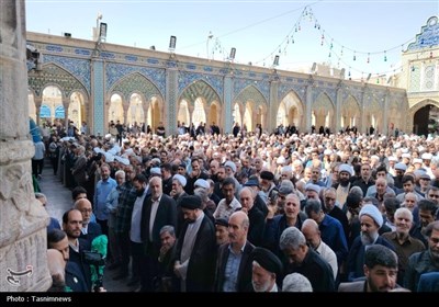 مرد انقلاب و محراب شهرری در حرم عبدالعظیم (ع) آرام گرفت