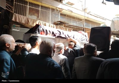 مرد انقلاب و محراب شهرری در حرم عبدالعظیم (ع) آرام گرفت