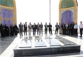تجدید میثاق هنرمندان چهارمحال وبختیاری با شهدا