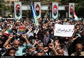 تجمع مردمی در حمایت از مردم مظلوم غزه