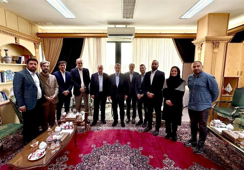 دیدار مسئولان فدراسیون فوتبال با محسن رضایی