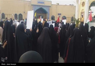 تجمع بوشهری‌ها در محکوم کردن جنایات رژیم صهیونیستی