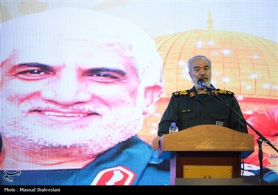 مراسم اولین سالگرد شهادت سردار شهید محمدهادی حاج رحیمی