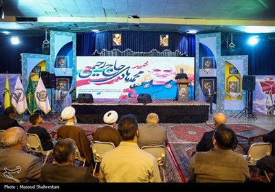 مراسم اولین سالگرد شهادت سردار شهید محمدهادی حاج رحیمی