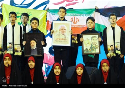 مراسم اولین سالگرد شهادت سردار شهید محمدهادی حاج رحیمی