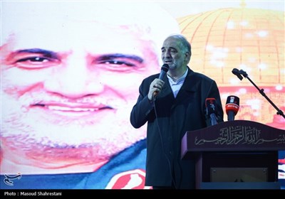 مراسم اولین سالگرد شهادت سردار شهید محمدهادی حاج رحیمی