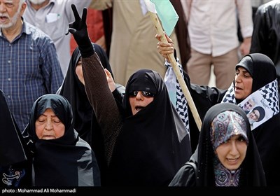 راهپیمایی جمعه خشم در حمایت از مردم مظلوم فلسطین-قم