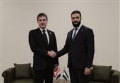 دیدار نیچروان بارزانی با رئیس دولت موقت سوریه در آنتالیا