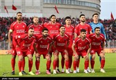 دیدار تیم های فوتبال نساجی و پرسپولیس