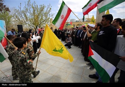 تجمع دانشگاهیان همدان در حمایت از مردم مظلوم غزه