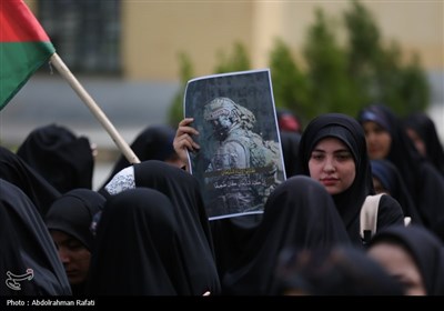 تجمع دانشگاهیان همدان در حمایت از مردم مظلوم غزه