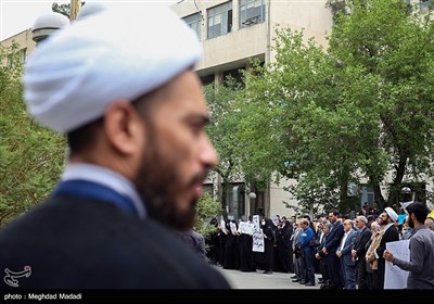 تجمع دانشجویی در دانشگاه امیرکبیر