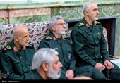 دیدار جمعی از فرماندهان نیروهای مسلح با رهبر معظم انقلاب