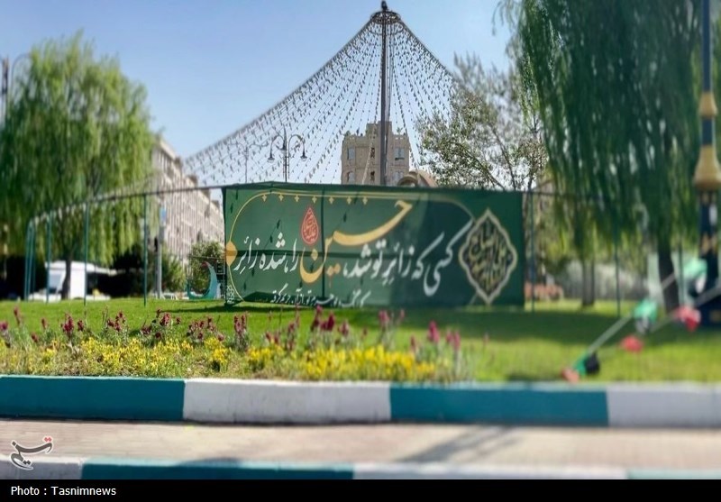 شهرری در سوگ حضرت عبدالعظیم حسنی(ع) سیاهپوش شد