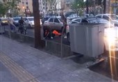 ضرب و شتم یک پاکبان در سمنان/ ضارب دستگیر شد + فیلم