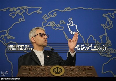 عنوان اسماعیل بقائی سخنگوی وزارت امور خارجه جمهوری اسلامی ایران 