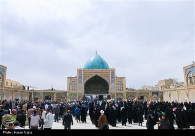 تجمع کسبه ، بازاریان و مردم در حمایت از مردم مظلوم غزه - زنجان