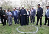 کلنگزنی ساختمان جدید سازمان قضایی نیروهای مسلح همدان
