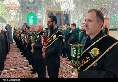 آئین خطبه‌خوانی سالروز وفات حضرت عبدالعظیم(ع)