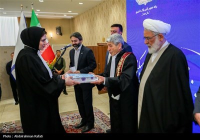 مراسم تحلیف کارآموزان وکالت استان همدان