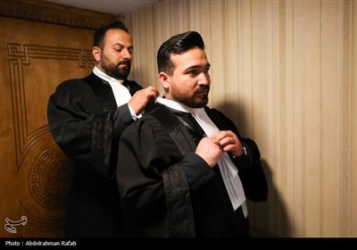 مراسم تحلیف کارآموزان وکالت استان همدان