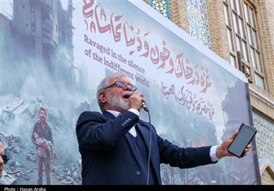 شعرخوانی کلامی زنجانی در رثای شهدای غزه