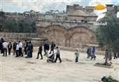 تعرض صهیونیستها به مسجد الاقصی برای سومن روز پیاپی