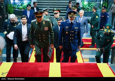 دیدار وزرای دفاع ایران و تاجیکستان