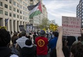 Pro-Palestinian Protesters in Washington Demand Release of Activist Mahmoud Khalil