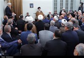 دیدار جمعی از مسئولان ارشد سه قوه با رهبرمعطم انقلاب
