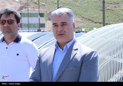 بازدید خبرنگاران تسنیم زنجان به همراه مدیران آب منطقه‌ای از سد تهم زنجان