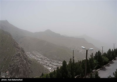 گرد و غیار در لرستان