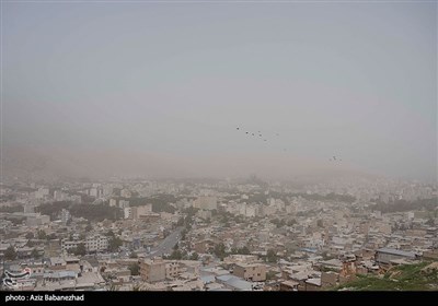 گرد و غیار در لرستان