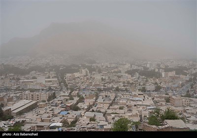 گرد و غیار در لرستان