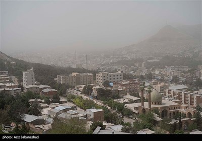 گرد و غیار در لرستان