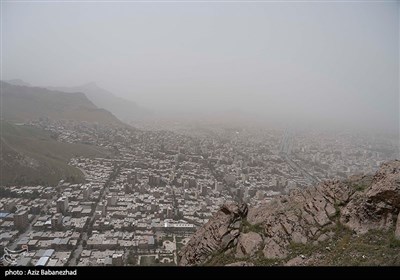 گرد و غیار در لرستان