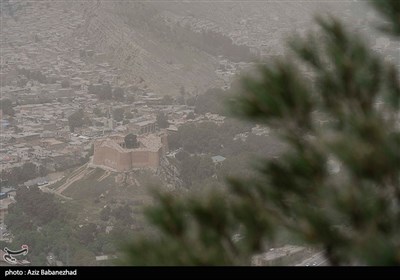 گرد و غیار در لرستان